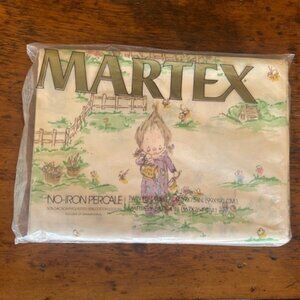 ***SOLD***Brand New Vintage 70s Betsey Clark Precious Moments Twin Sheet Set